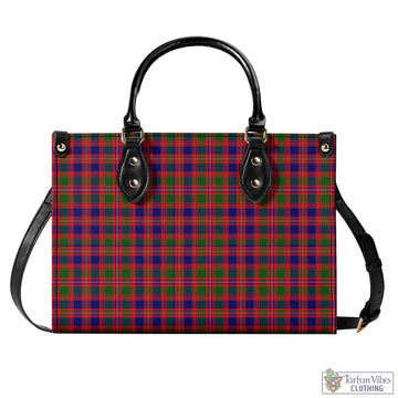 MacIntyre Modern Tartan Luxury Leather Handbags