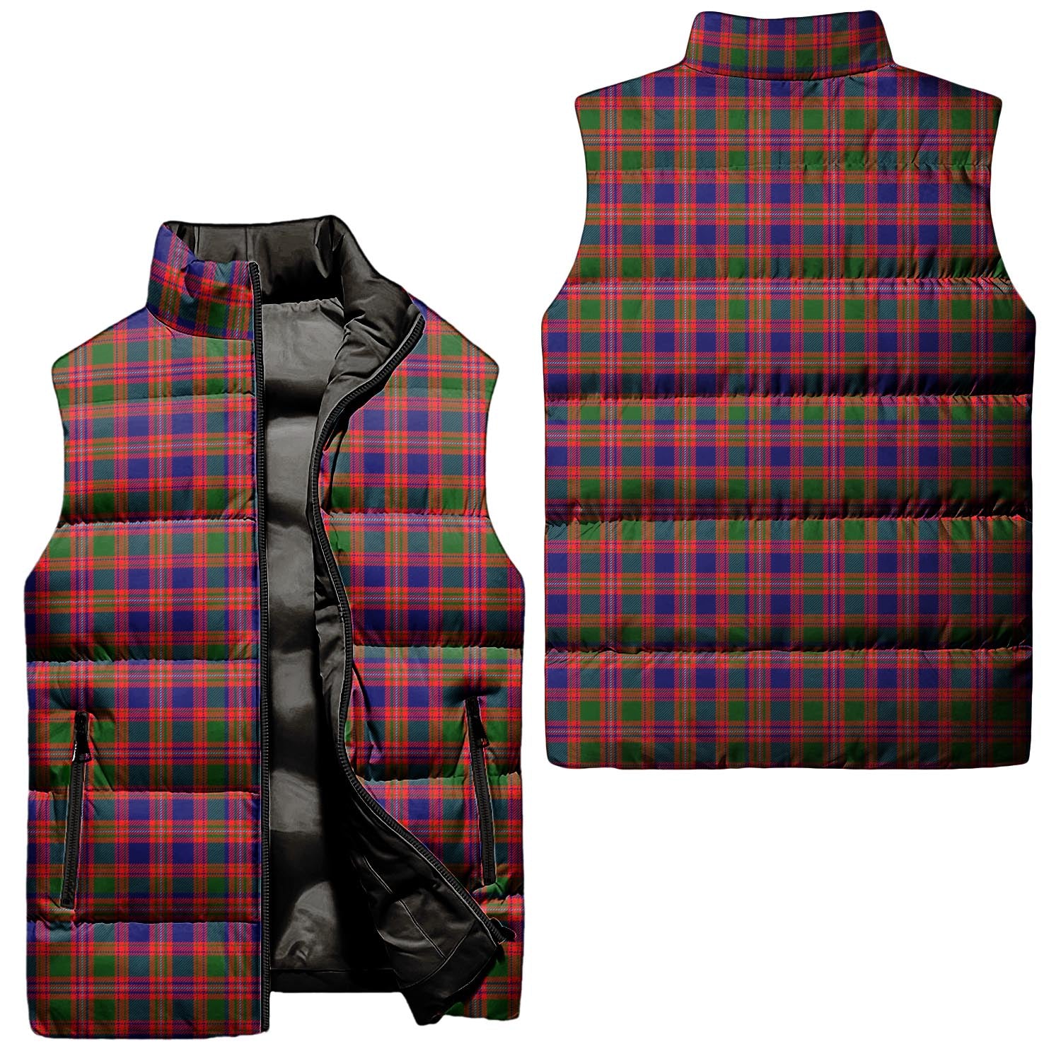 MacIntyre Modern Tartan Sleeveless Puffer Jacket Unisex - Tartanvibesclothing