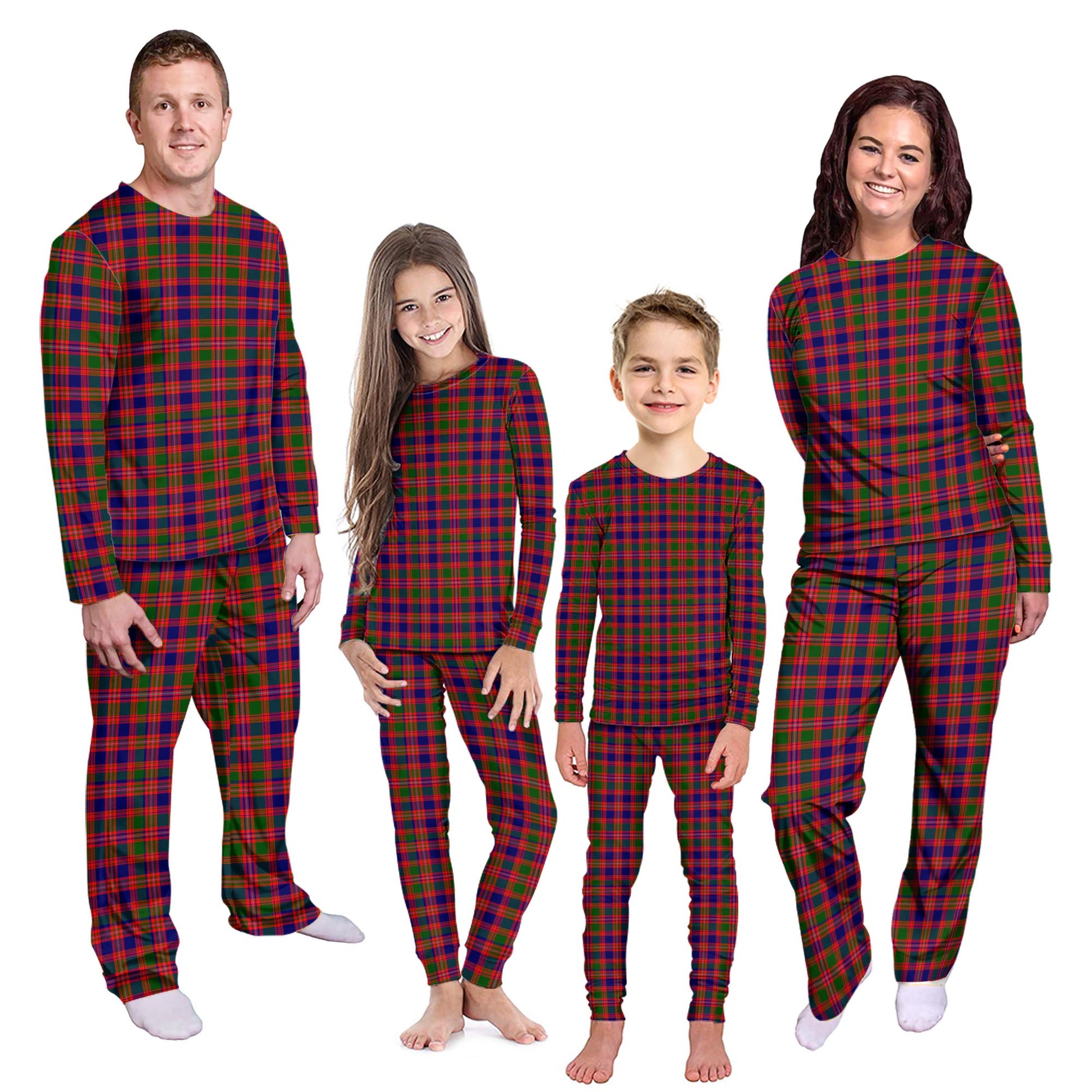 MacIntyre Modern Tartan Pajamas Family Set Kid - Tartan Vibes Clothing