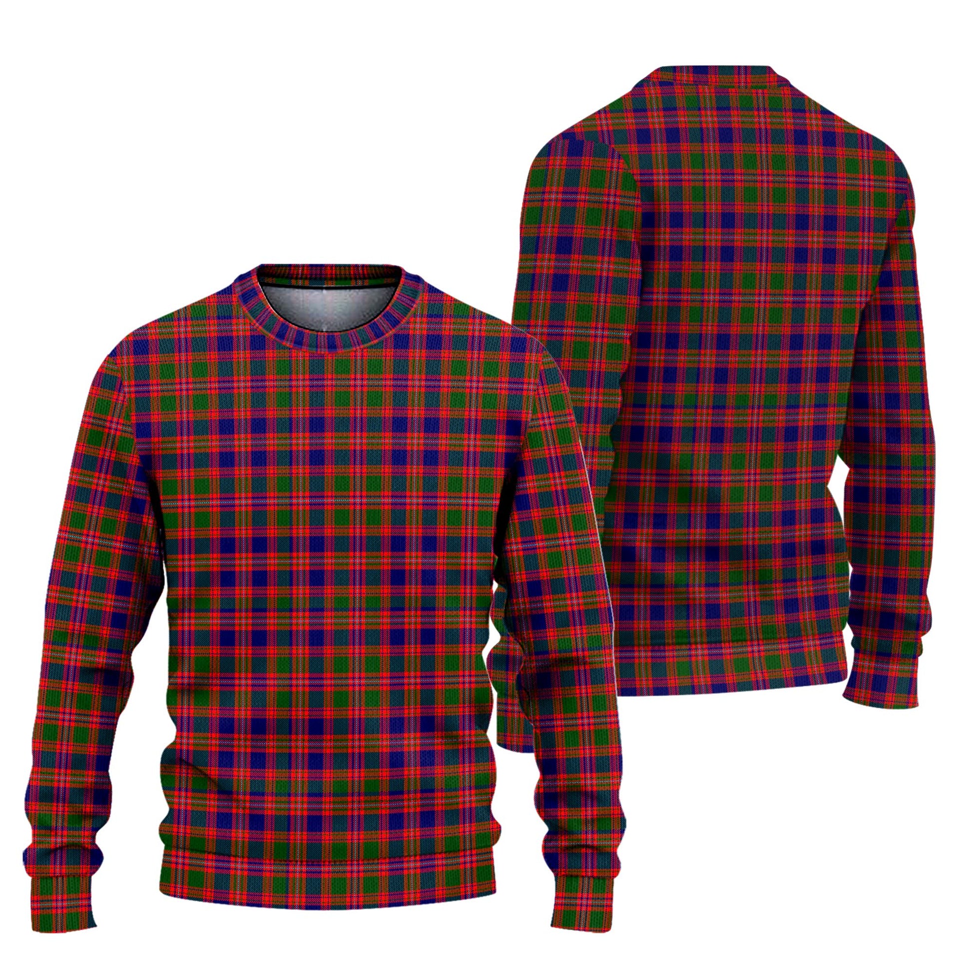 MacIntyre Modern Tartan Knitted Sweater Unisex - Tartanvibesclothing