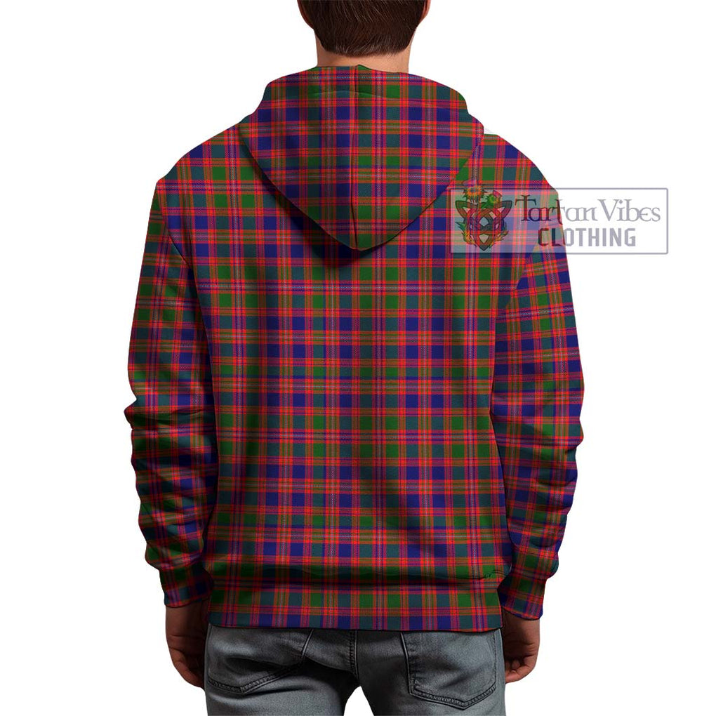 MacIntyre Modern Tartan Hoodie with Family Crest DNA In Me Style - Tartanvibesclothing Shop