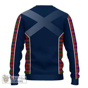 MacIntyre Modern Tartan Ugly Sweater with Family Crest and Lion Rampant Vibes Sport Style