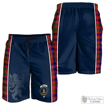 MacIntyre Modern Tartan Men's Shorts with Family Crest and Lion Rampant Vibes Sport Style