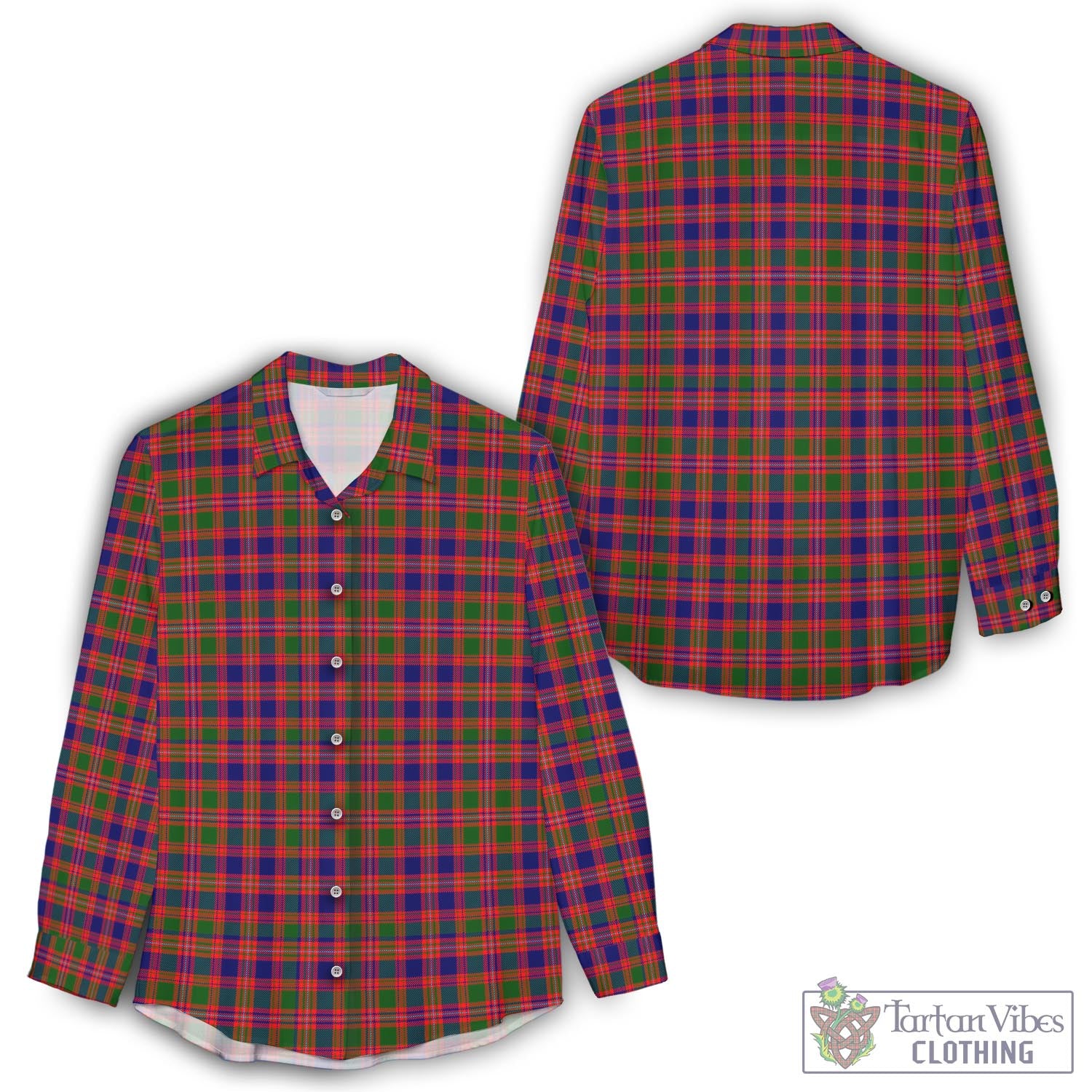 MacIntyre Modern Tartan Womens Casual Shirt