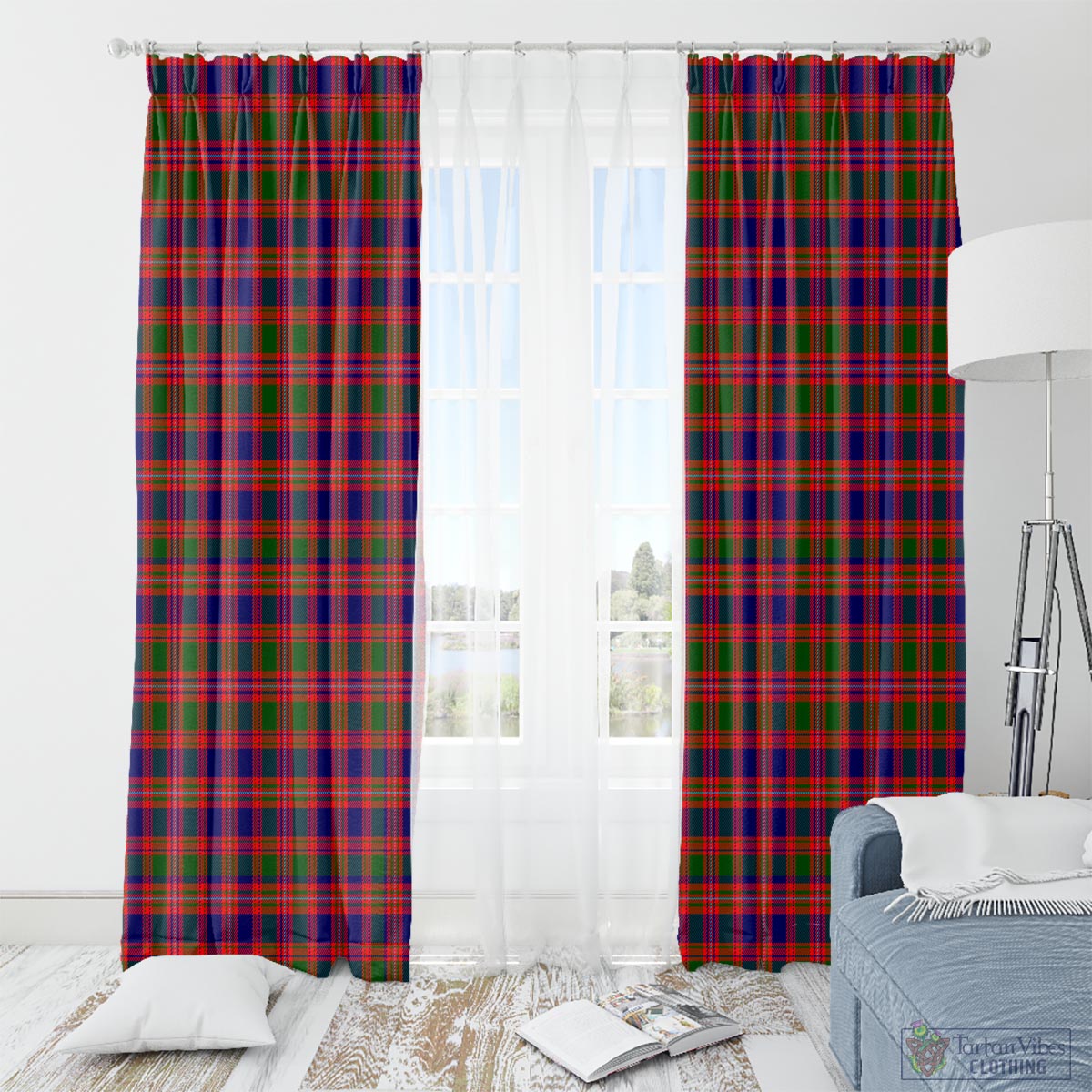 MacIntyre Modern Tartan Window Curtain