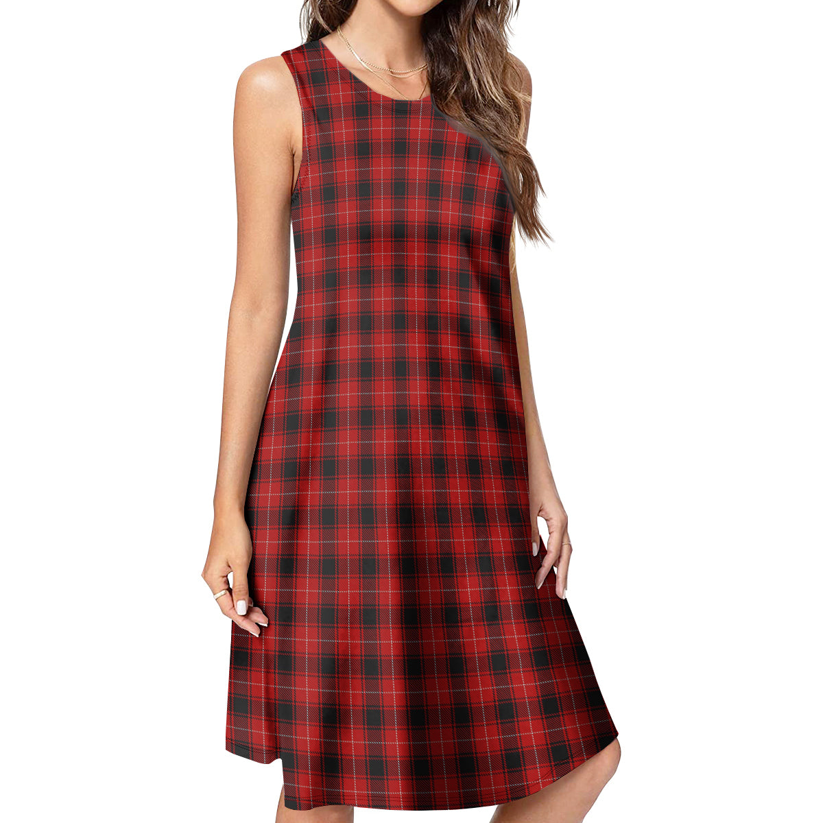 MacIver Tartan Womens Casual Dresses - Tartanvibesclothing