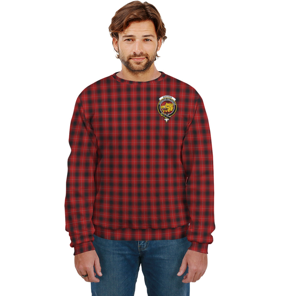 MacIver (McIver) Tartan Sweatshirt with Family Crest Unisex - Tartan Vibes Clothing