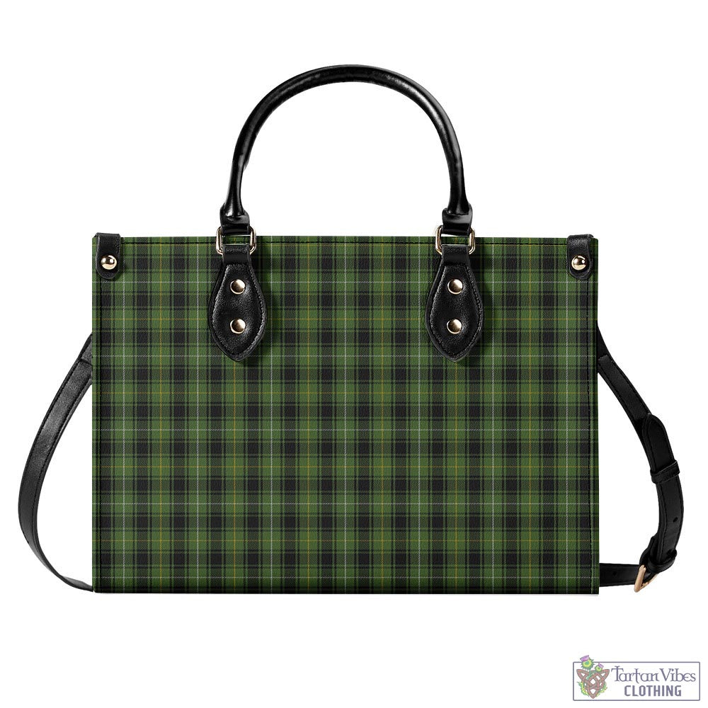 Tartan Vibes Clothing MacIver Hunting Tartan Luxury Leather Handbags