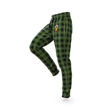 MacIver Hunting Tartan Joggers Pants with Family Crest