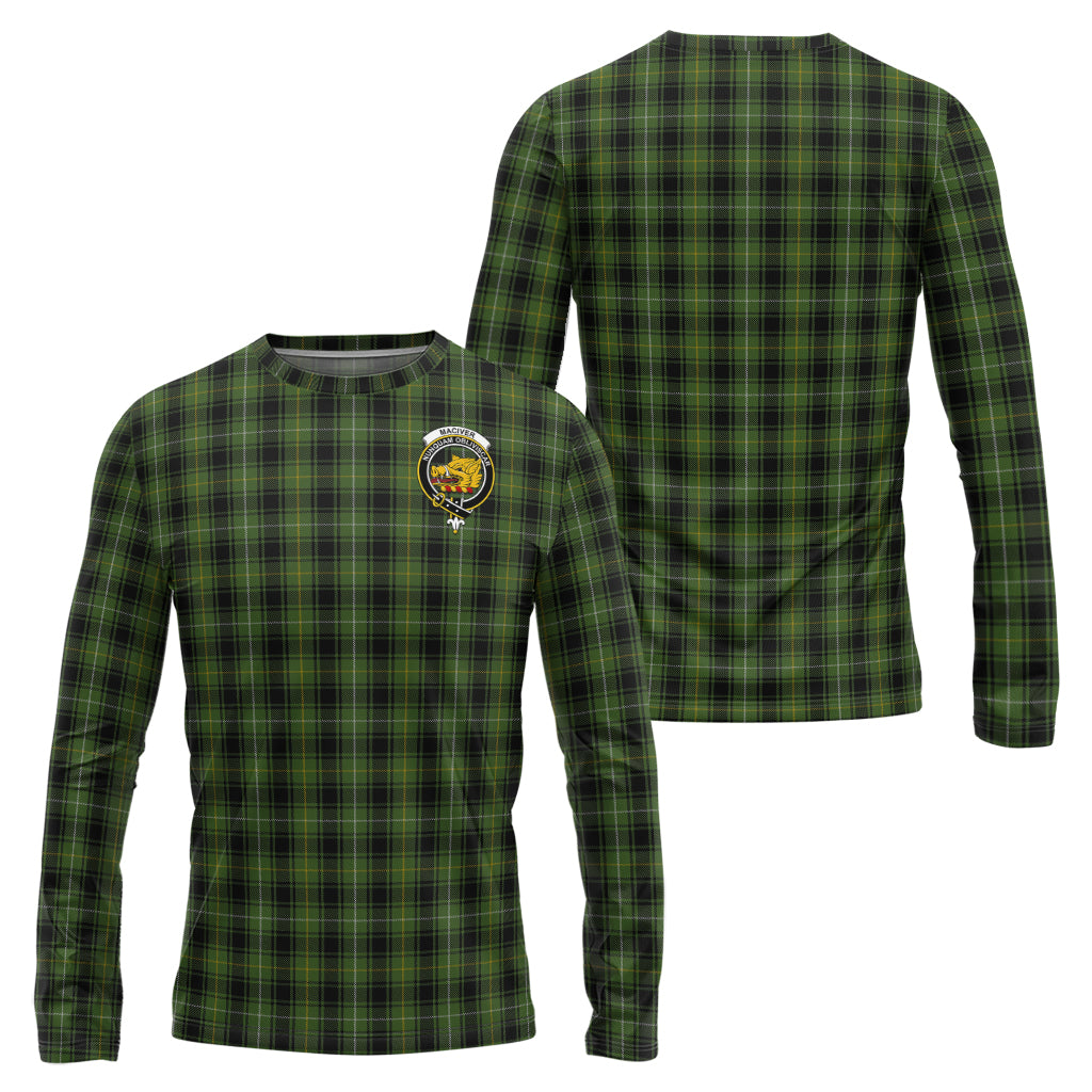 maciver-hunting-tartan-long-sleeve-t-shirt-with-family-crest