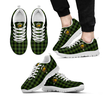 MacIver Hunting Tartan Sneakers with Family Crest