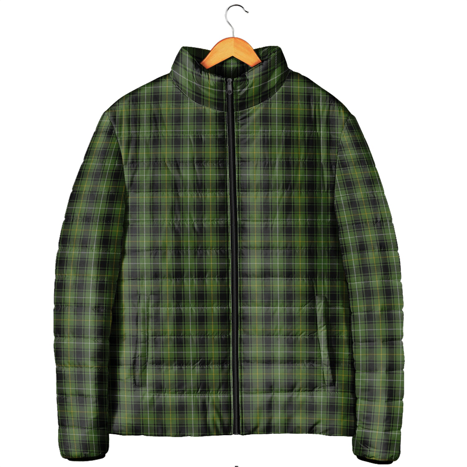 MacIver Hunting Tartan Padded Jacket Men's Padded Jacket - Tartan Vibes Clothing