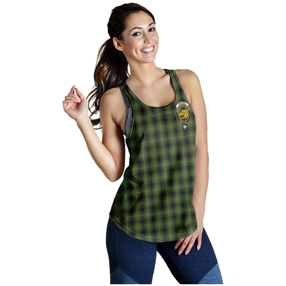 maciver-hunting-tartan-women-racerback-tanks-with-family-crest