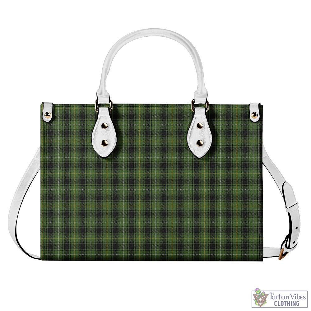 Tartan Vibes Clothing MacIver Hunting Tartan Luxury Leather Handbags