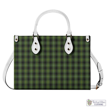 MacIver Hunting Tartan Luxury Leather Handbags