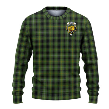 MacIver Hunting Tartan Ugly Sweater with Family Crest