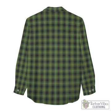 MacIver Hunting Tartan Women's Casual Shirt with Family Crest