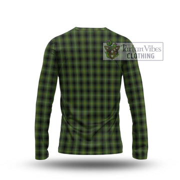 MacIver Hunting Tartan Long Sleeve T-Shirt with Family Crest DNA In Me Style