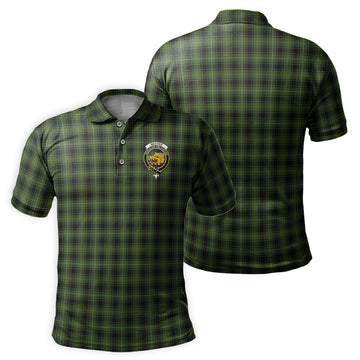 MacIver Hunting Tartan Men's Polo Shirt with Family Crest