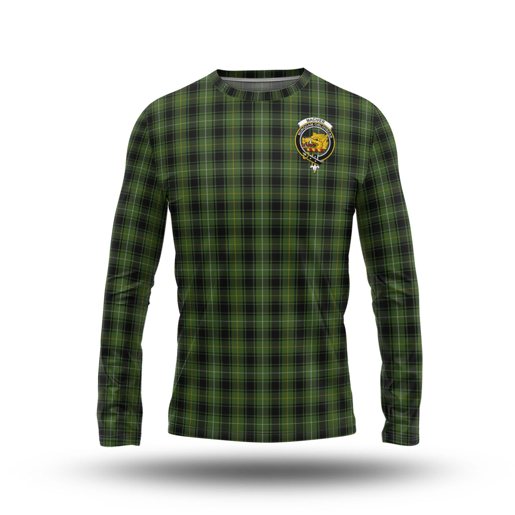 maciver-hunting-tartan-long-sleeve-t-shirt-with-family-crest