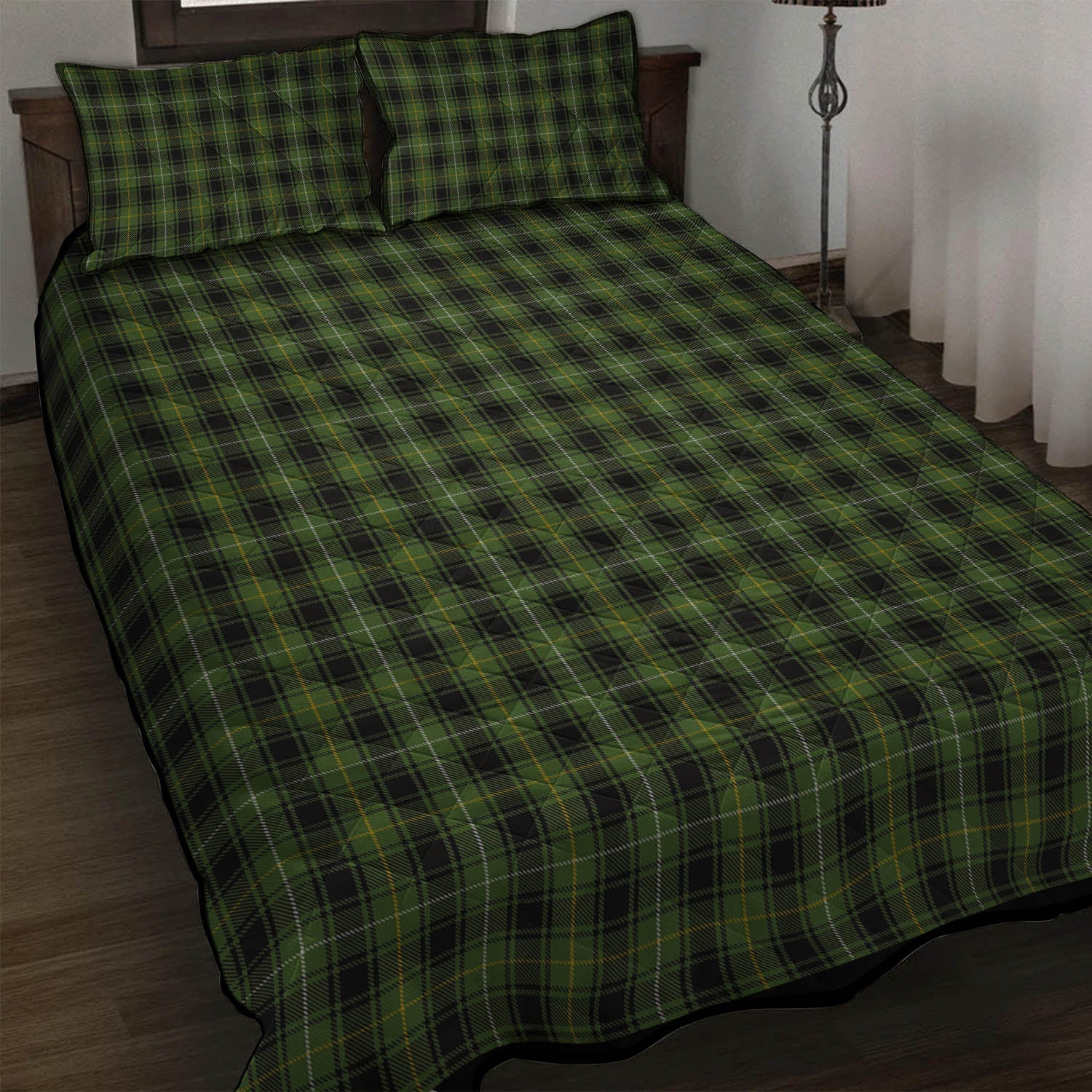 MacIver Hunting Tartan Quilt Bed Set - Tartan Vibes Clothing