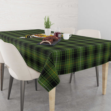 MacIver Hunting Tartan Tablecloth with Family Crest