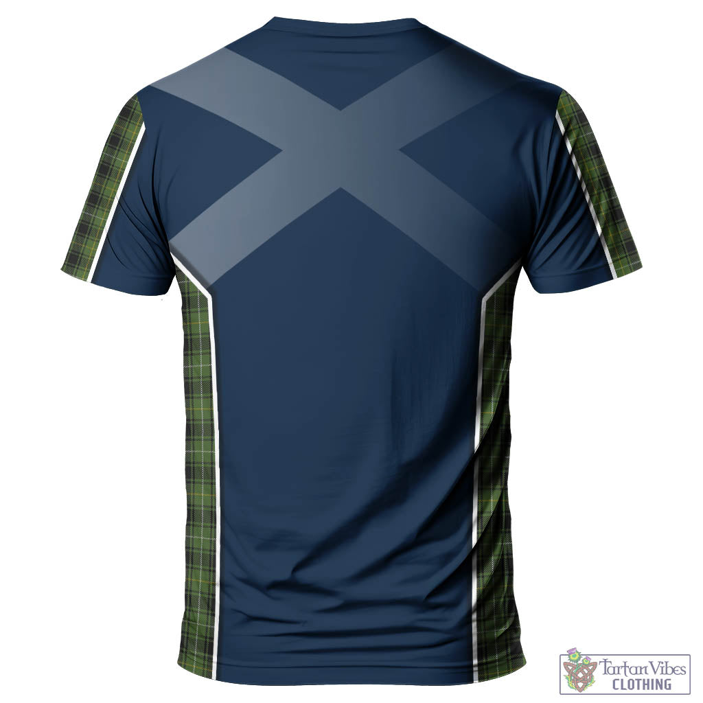 Tartan Vibes Clothing MacIver Hunting Tartan T-Shirt with Family Crest and Scottish Thistle Vibes Sport Style