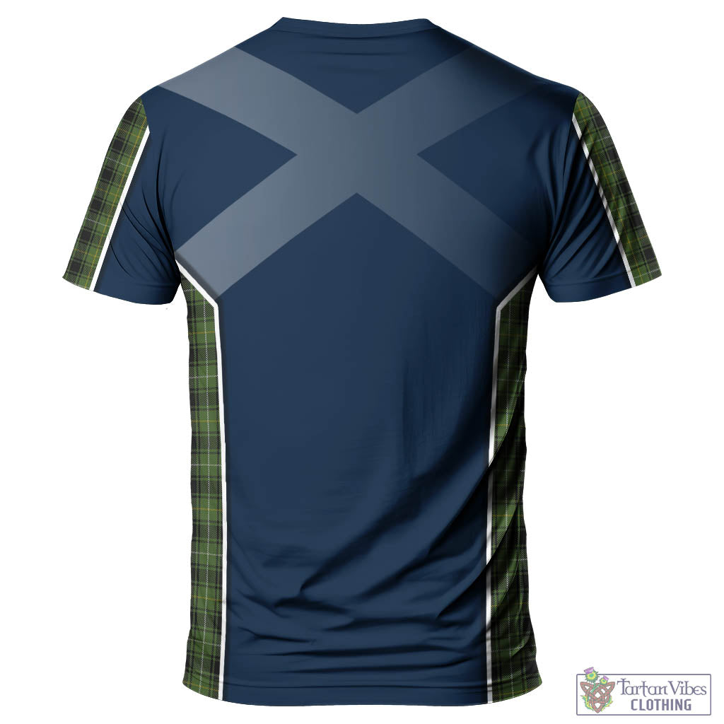 Tartan Vibes Clothing MacIver Hunting Tartan T-Shirt with Family Crest and Lion Rampant Vibes Sport Style