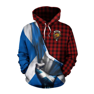 MacIver (McIver) Tartan Cotton Hoodie with Family Crest Scotland Patriotic Style Pullover Hoodie XS - Tartan Vibes Clothing