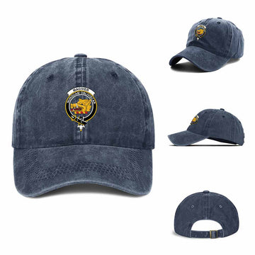 MacIver (McIver) Clan Crest Denim Classic Cap