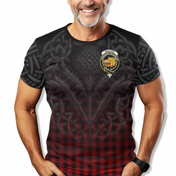 MacIver (McIver) Tartan T-Shirt with Family Crest Celtic Thistle Vibes