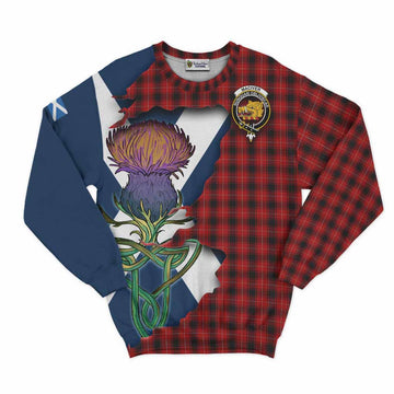 MacIver (McIver) Tartan Family Crest Sweatshirt Scottish Thistle Celtic Inspired Unisex - Tartan Vibes Clothing