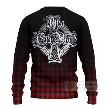 MacIver (McIver) Tartan Ugly Sweater Featuring Alba Gu Brath Family Crest Celtic Inspired