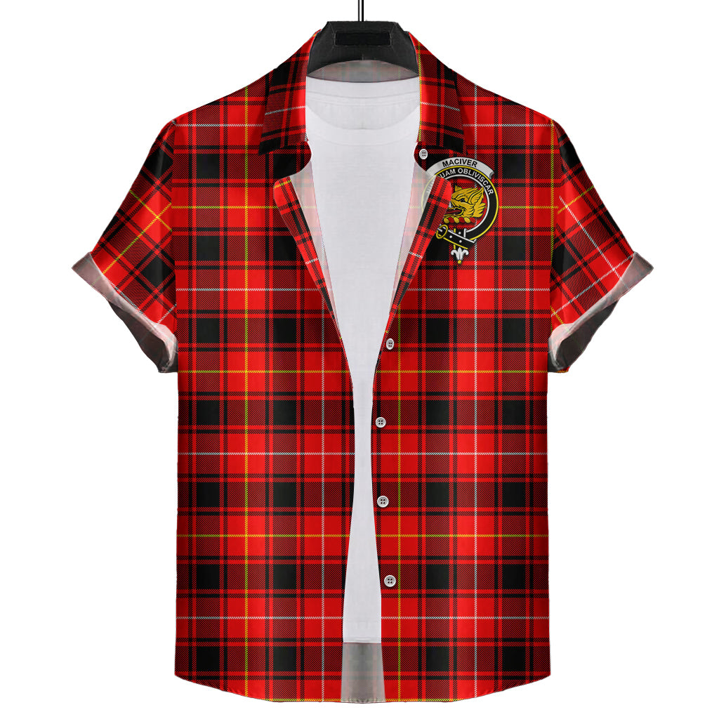 maciver-modern-tartan-short-sleeve-button-down-shirt-with-family-crest