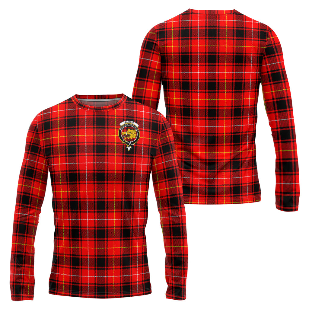 maciver-modern-tartan-long-sleeve-t-shirt-with-family-crest