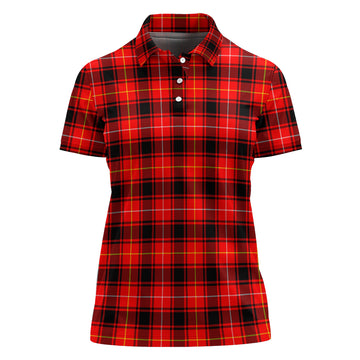 MacIver Modern Tartan Polo Shirt For Women