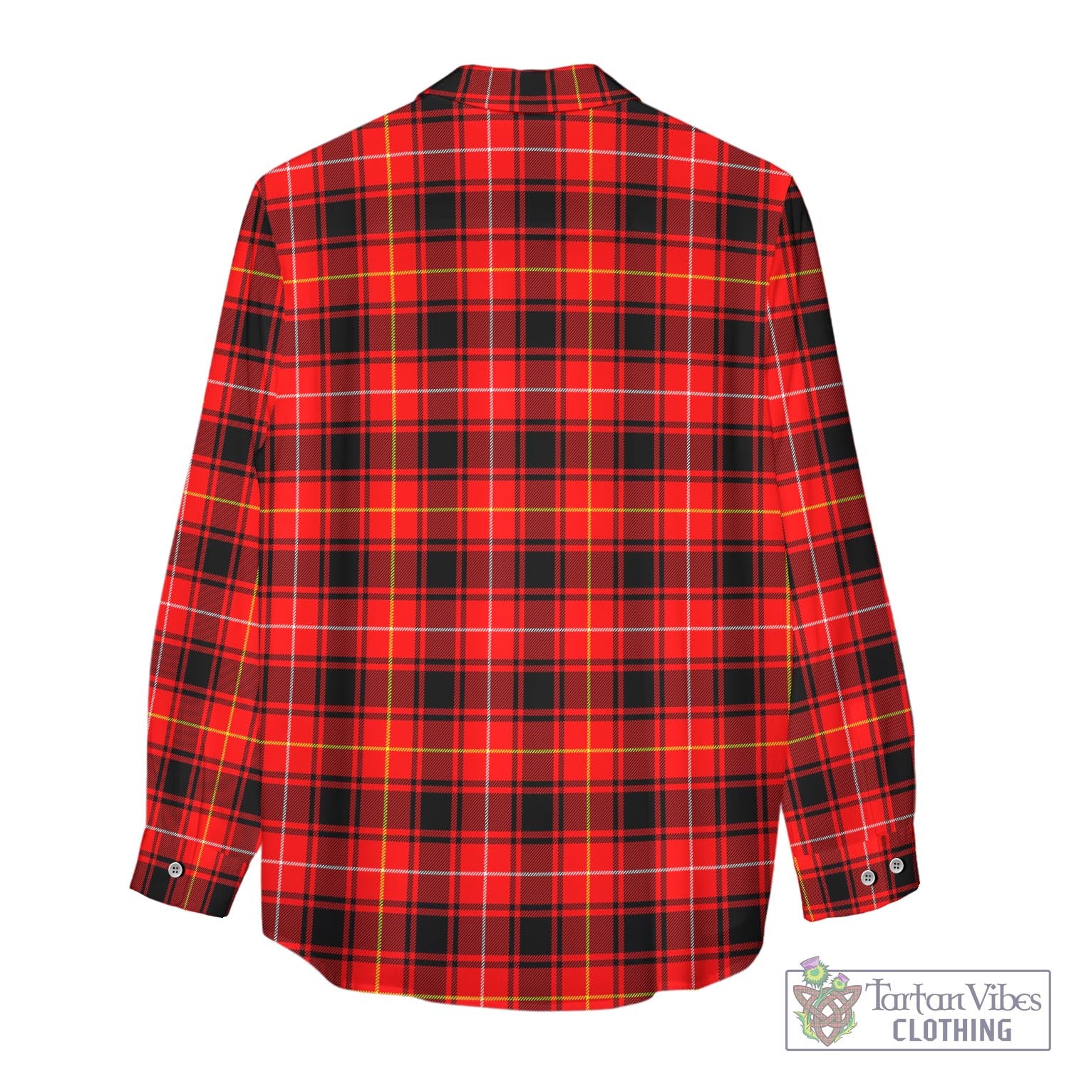 Tartan Vibes Clothing MacIver Modern Tartan Womens Casual Shirt with Family Crest