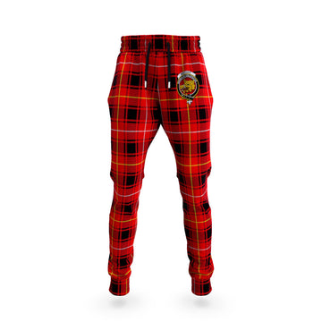 MacIver Modern Tartan Joggers Pants with Family Crest