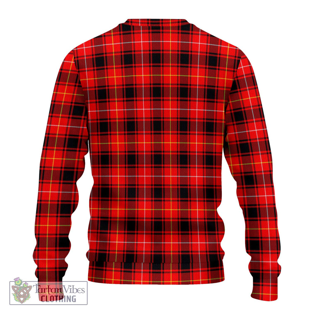 MacIver Modern Tartan Knitted Sweater with Family Crest DNA In Me Style - Tartanvibesclothing Shop