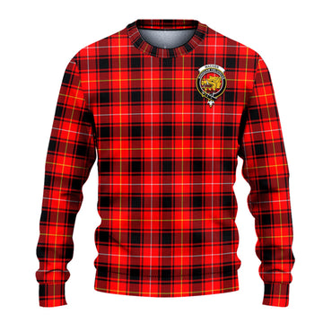 MacIver Modern Tartan Ugly Sweater with Family Crest