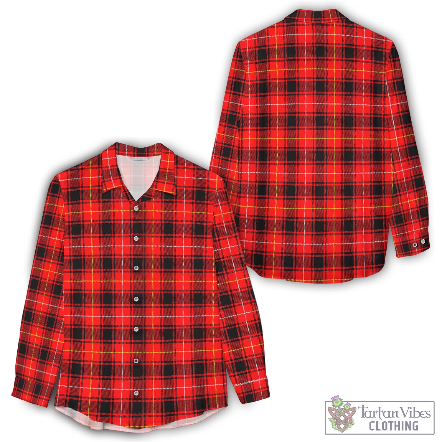 MacIver Modern Tartan Womens Casual Shirt