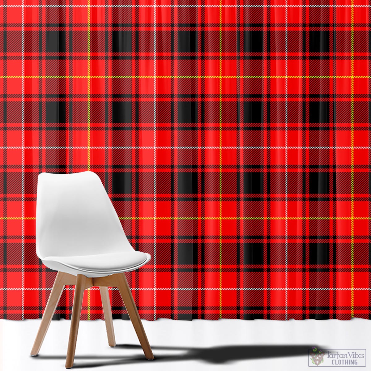 MacIver Modern Tartan Window Curtain