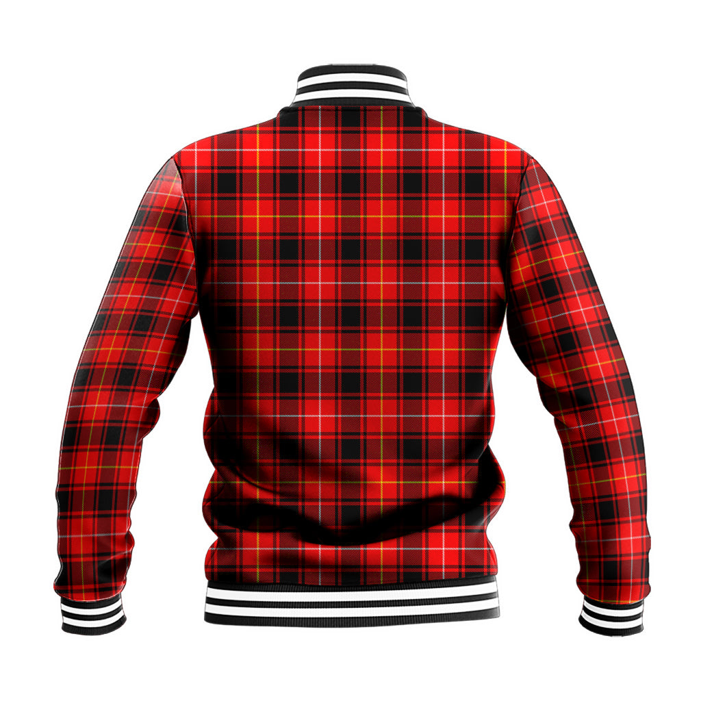 MacIver Modern Tartan Baseball Jacket with Family Crest - Tartan Vibes Clothing