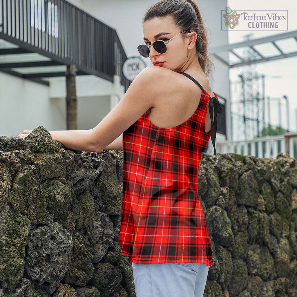 Tartan Vibes Clothing MacIver Modern Tartan Loose Halter Neck Camisole