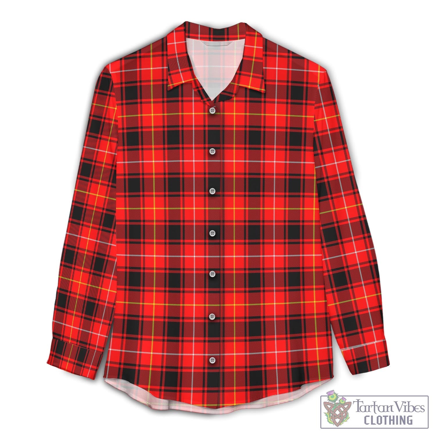 MacIver Modern Tartan Womens Casual Shirt