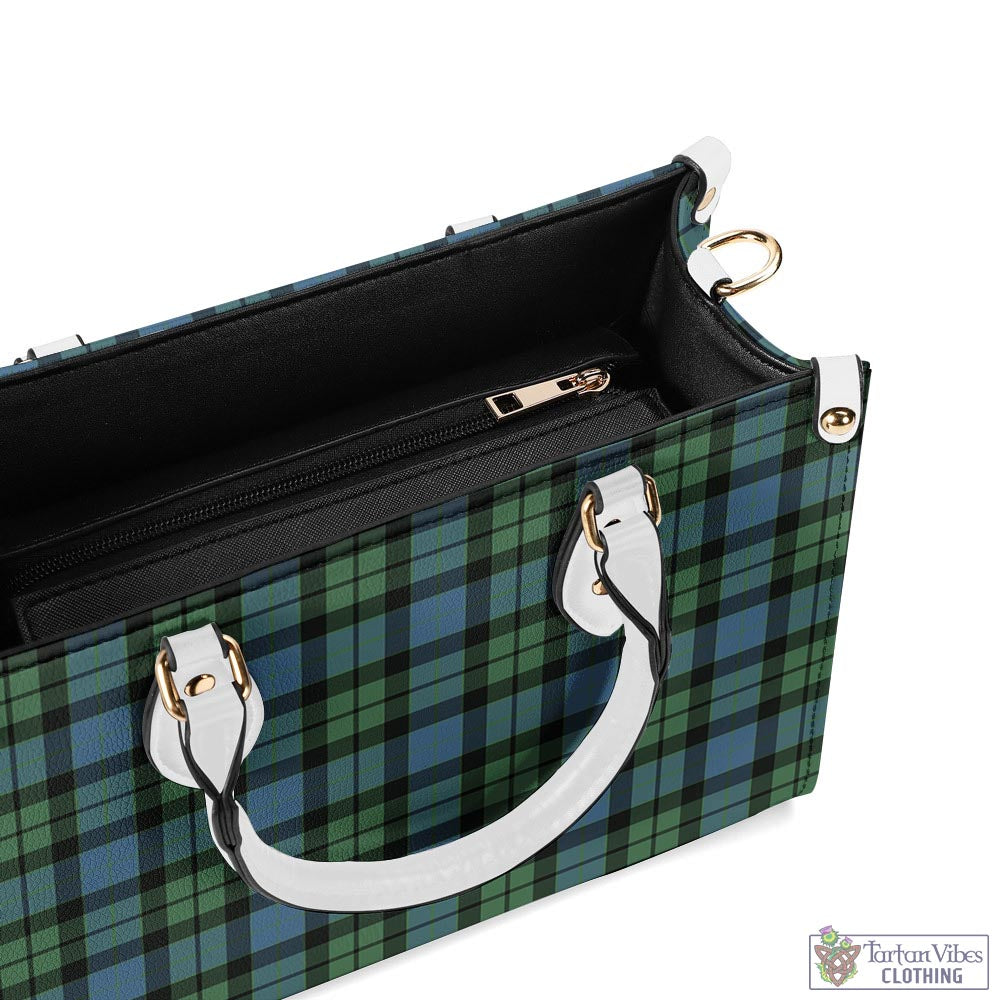 Tartan Vibes Clothing MacKay Ancient Tartan Luxury Leather Handbags