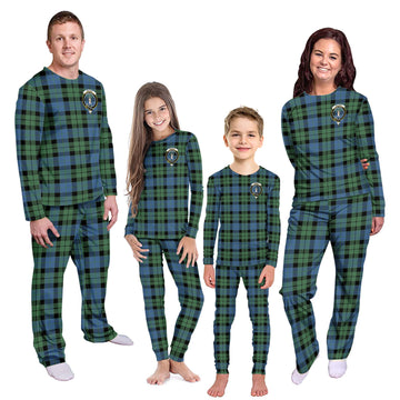 MacKay Ancient Tartan Pajamas Family Set with Family Crest