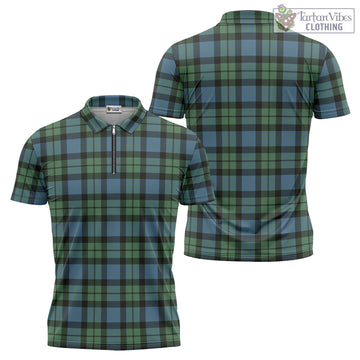 MacKay Ancient Tartan Zipper Polo Shirt