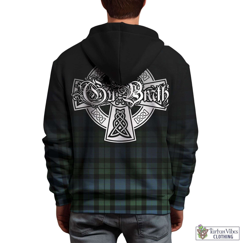 Tartan Vibes Clothing MacKay Ancient Tartan Hoodie Featuring Alba Gu Brath Family Crest Celtic Inspired