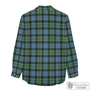 MacKay Ancient Tartan Women's Casual Shirt with Family Crest